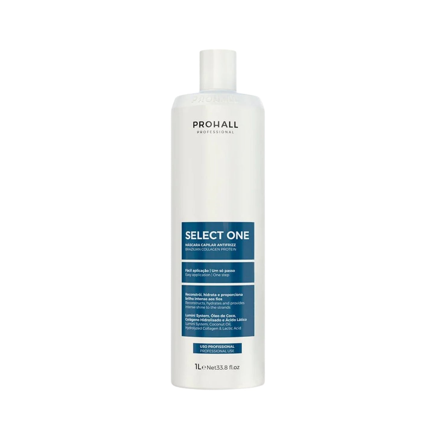 Máscara Capilar Prohall Select One Térmico 1 Litro