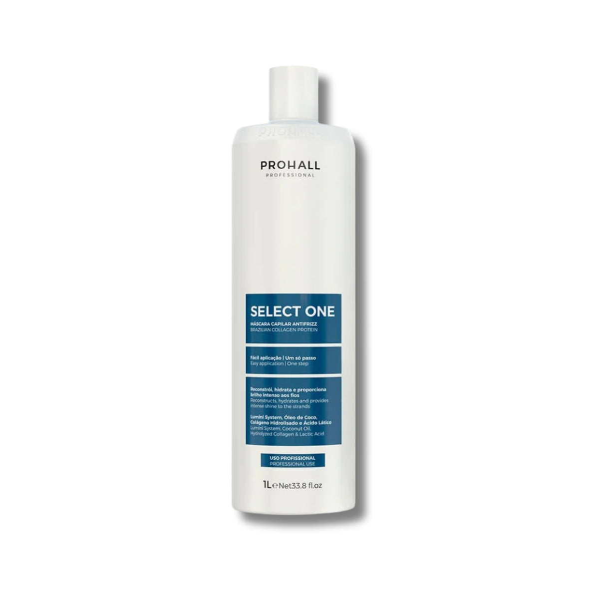 Máscara Capilar Prohall Select One Térmico 1 Litro