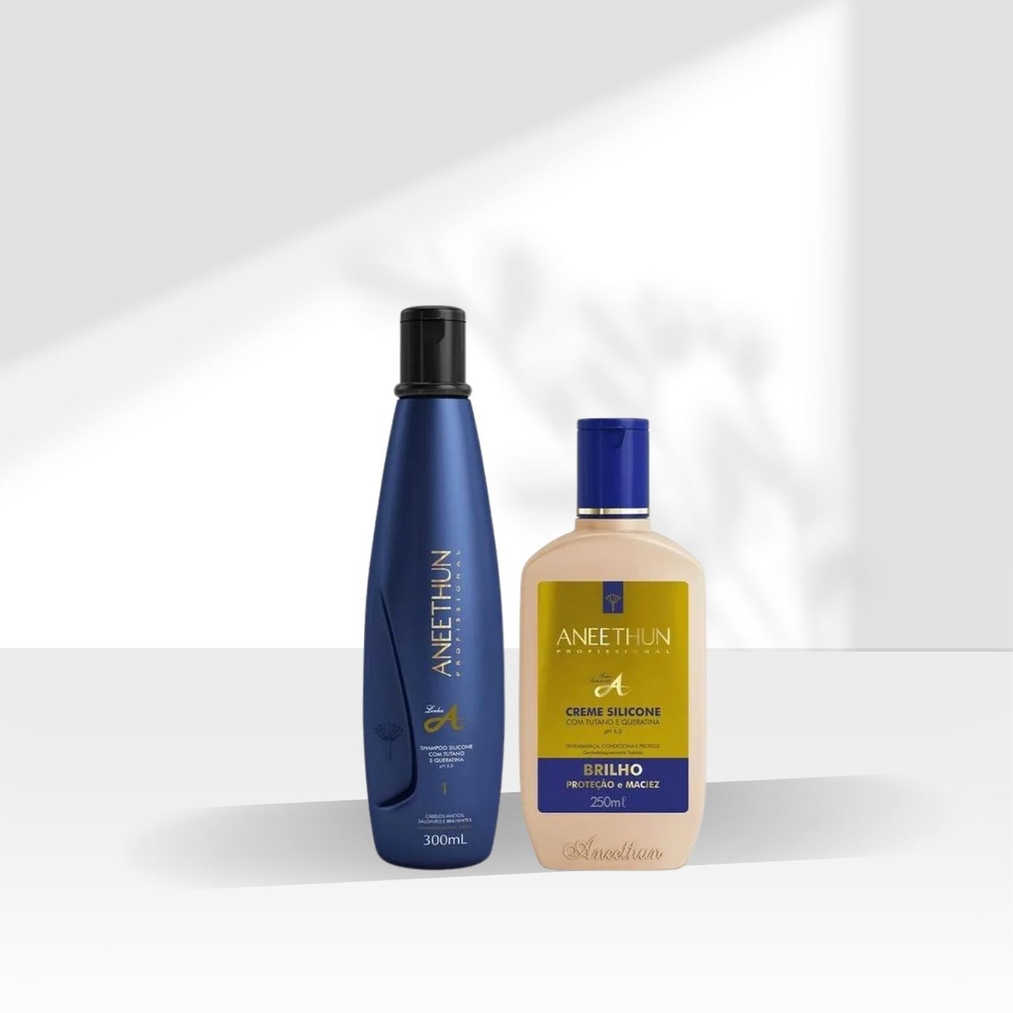 Kit Aneethun Linha A Shampoo 300 ml + Creme Silicone 250 ml