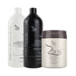 Kit Zap Me Leva+ Shampoo e Máscara ( 2 x 1 Litro ) e Ztox 950 g