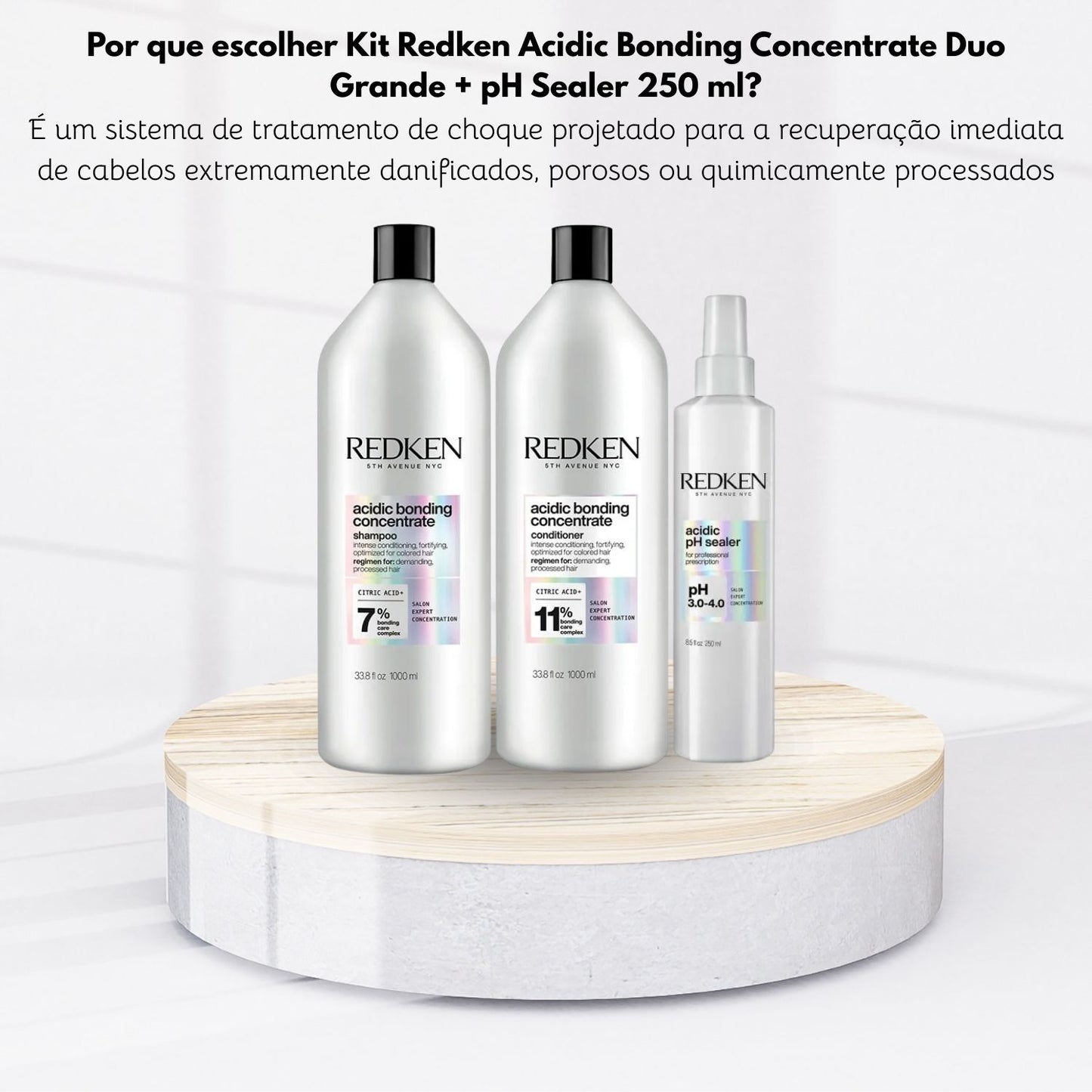 Kit Redken Acidic Bonding Concentrate Duo Grande + pH Sealer 250 ml
