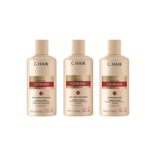 Progressiva G.Hair Alemã (3 x 300 ml)