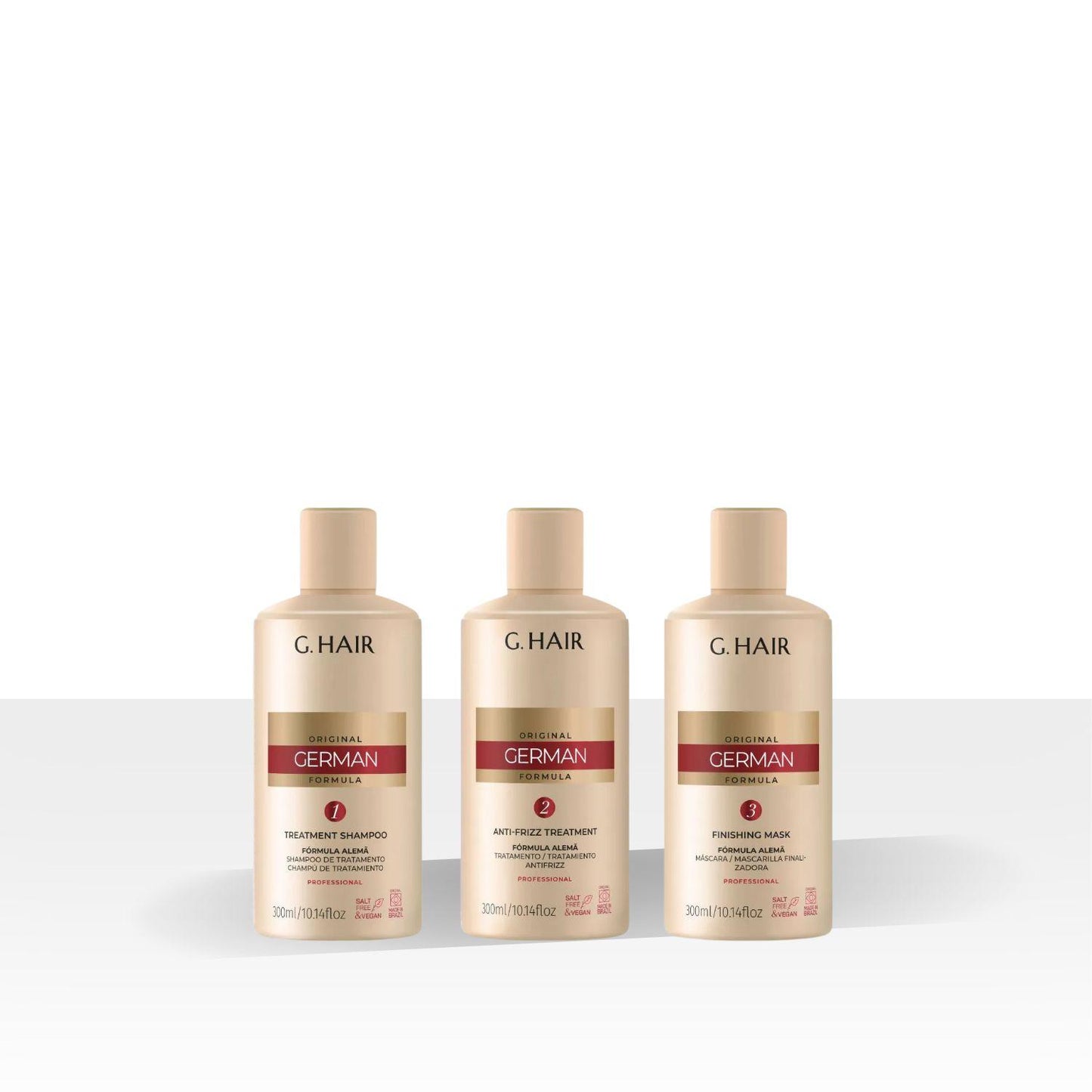 Progressiva G.Hair Alemã (3 x 300 ml)