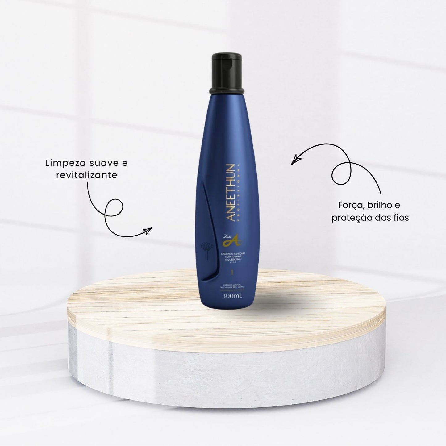 Kit Aneethun Linha A Shampoo 300 ml + Máscara 500 g + Spray 150 ml