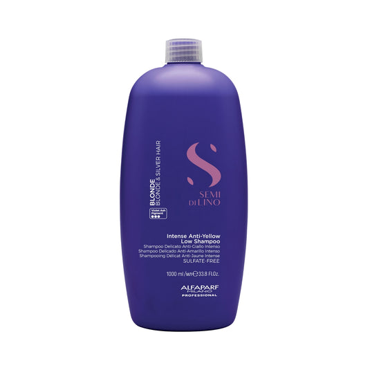 Shampoo Alfaparf Semi Di Lino Blonde Intense Anti-Yellow 1 Litro