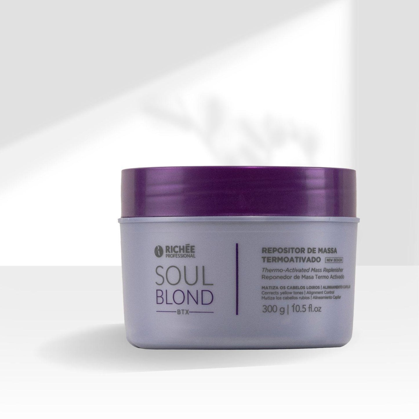 Botox Capilar Richée Soul Blond Repositor De Massa 300 g