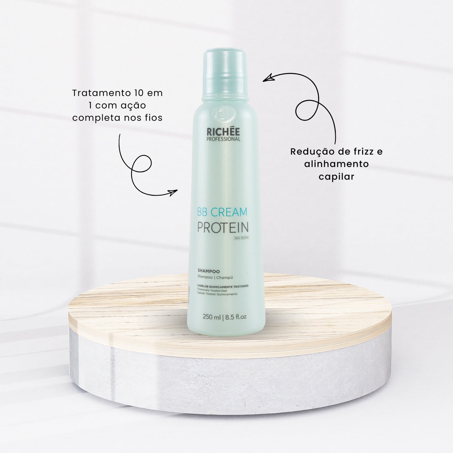 Shampoo Richée Liso BB Cream 250 ml