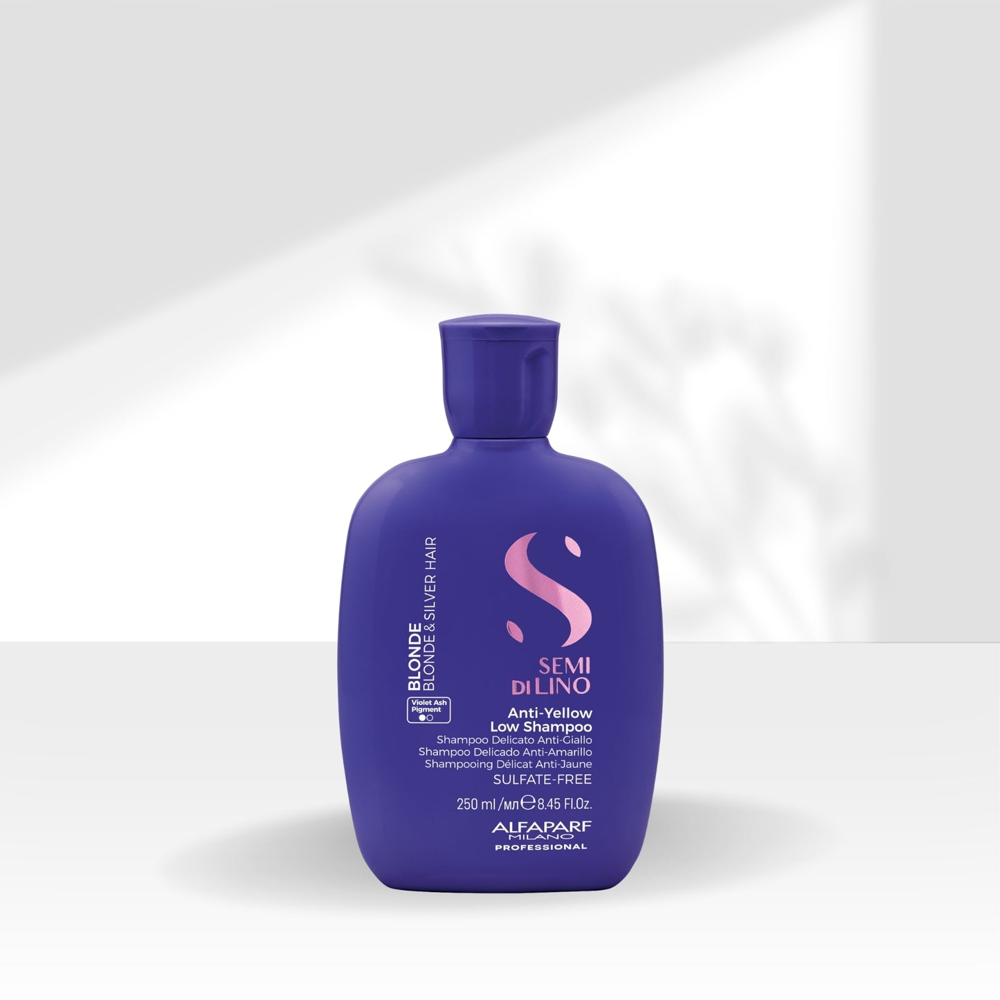 Shampoo Alfaparf Semi Di Lino Blonde Intense Anti-Yellow 250 ml