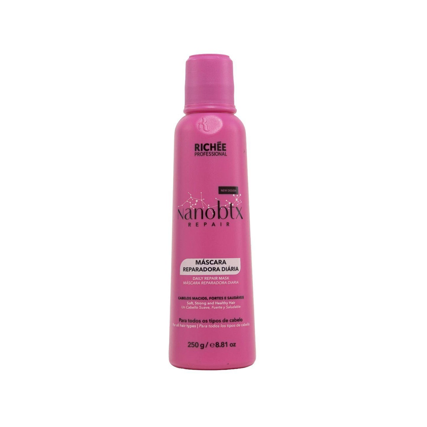 Máscara Capilar Richée Professional Nano Btx Reparação Diário 250 g