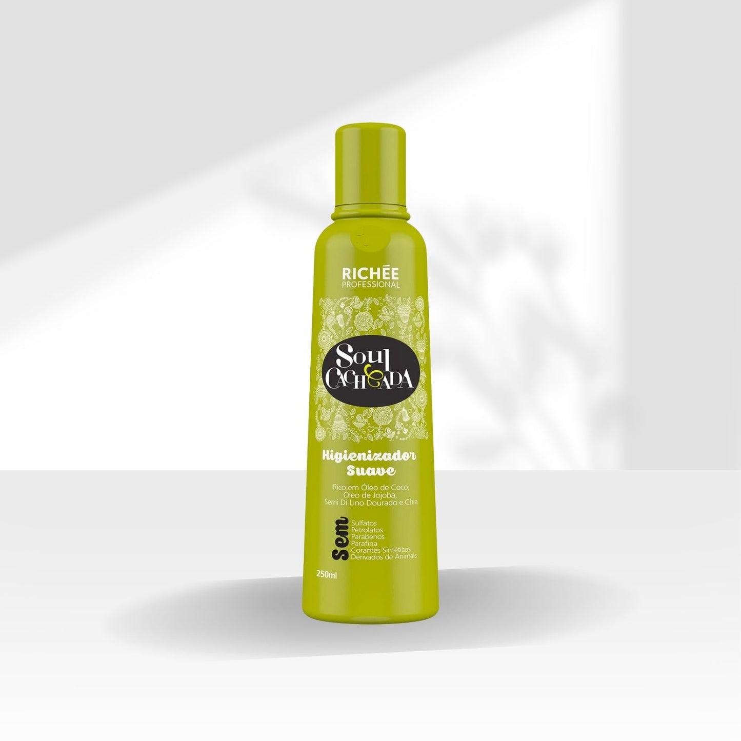 Shampoo Richée Soul Cacheada Higienizador Suave 250 g