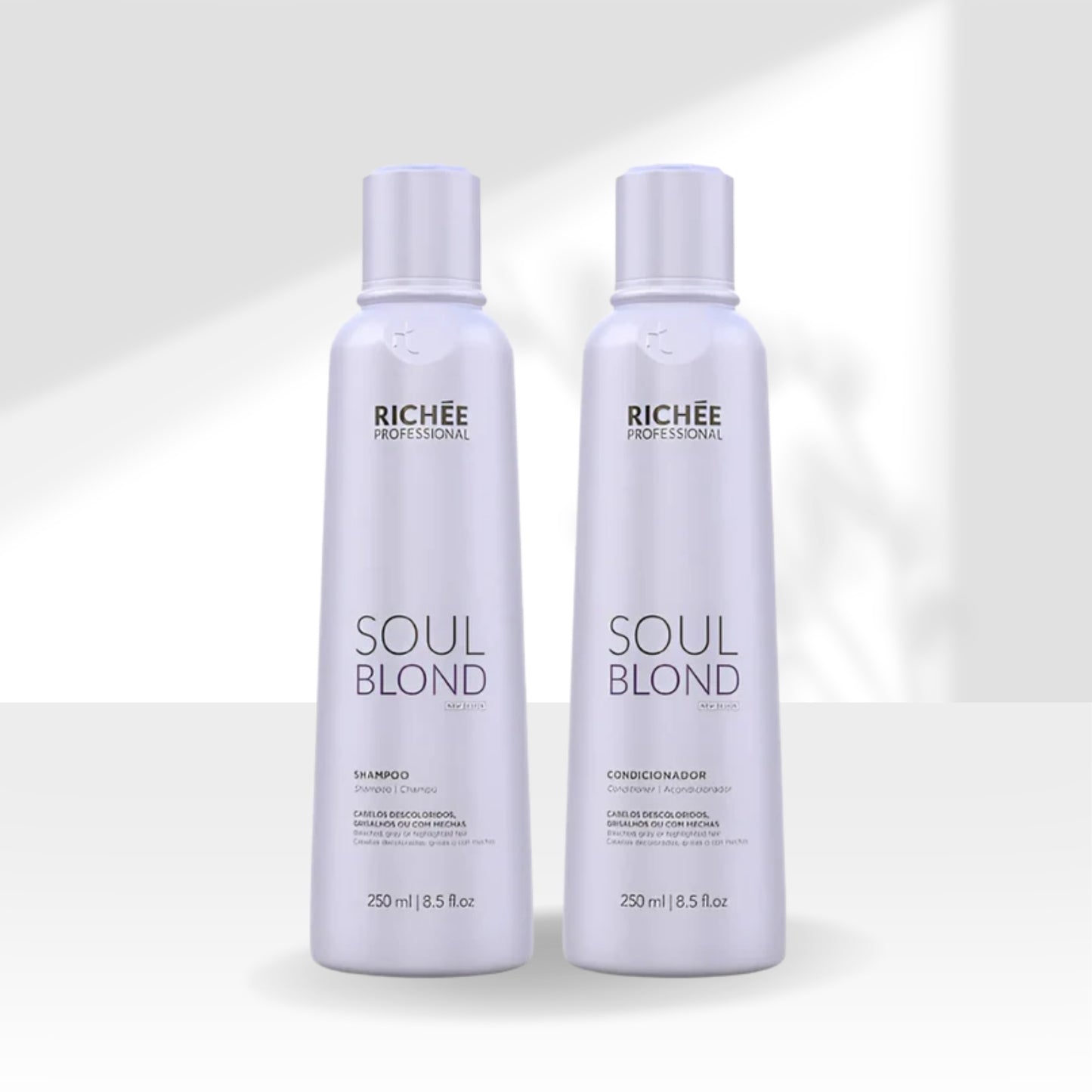 Kit Richée Soul Loira Shampoo + Condicionador 250 ml