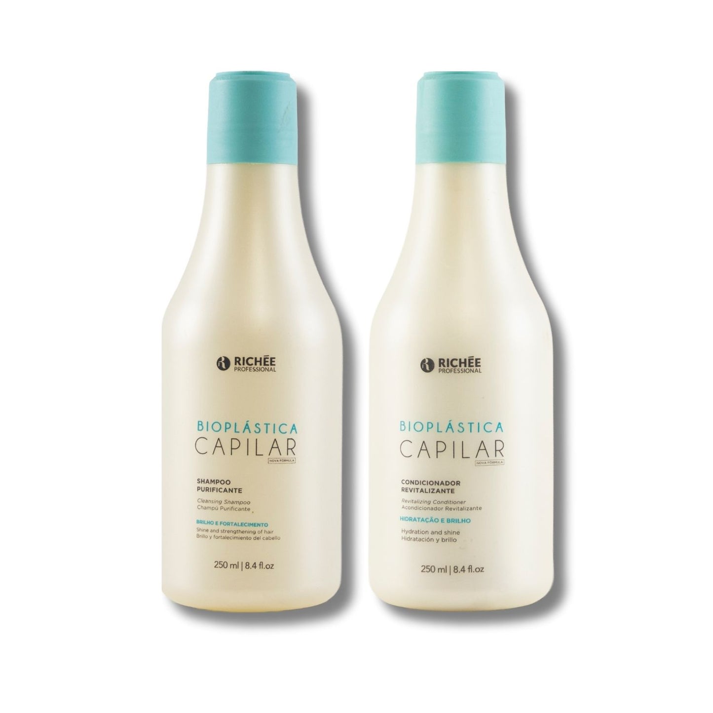 Kit Richée Bioplástica Shampoo + Condicionador (2x250 ml)