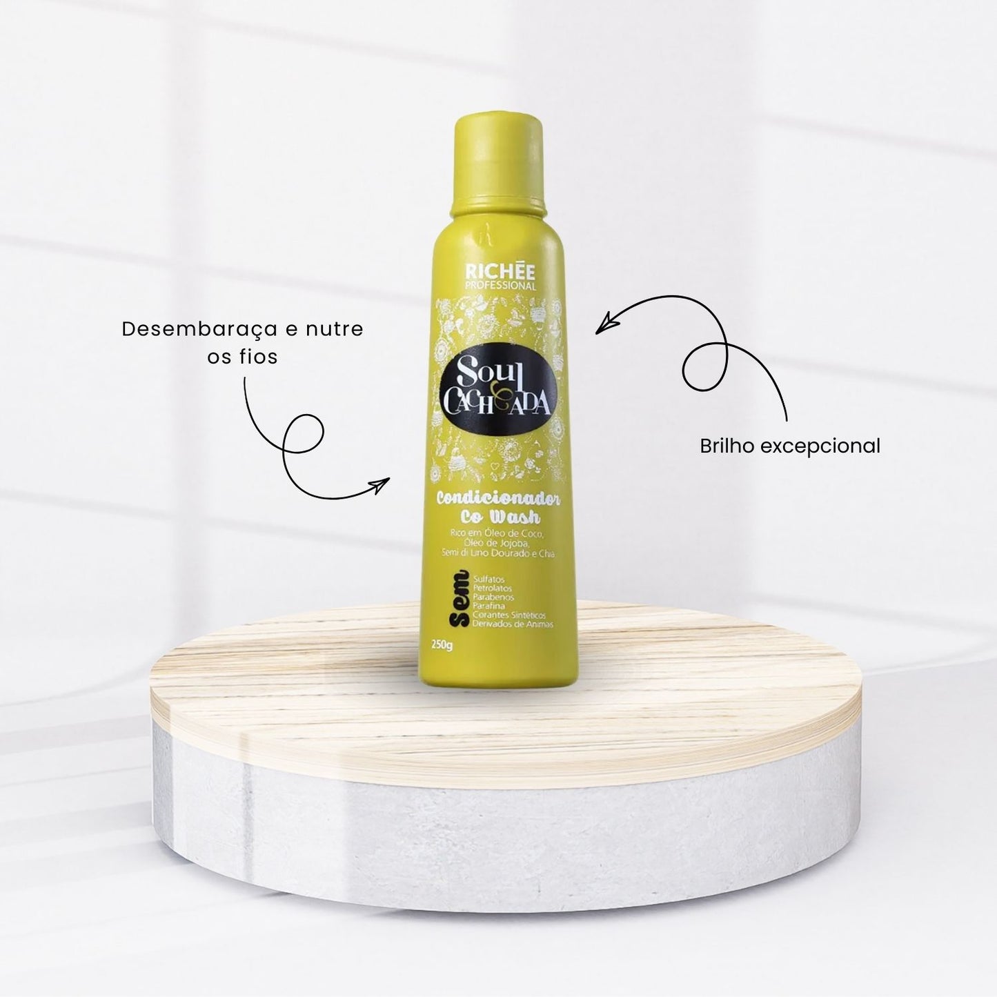 Condicionador Richée Soul Cacheada Co wash 250 g