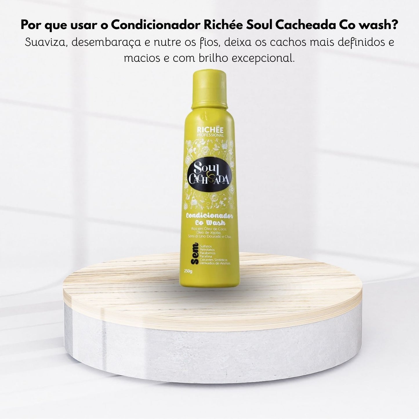 Condicionador Richée Soul Cacheada Co wash 250 g