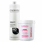 Kit Cadiveu Buriti Mechas Pó Descolorante 500 g + OX 40 Volume 900 ml