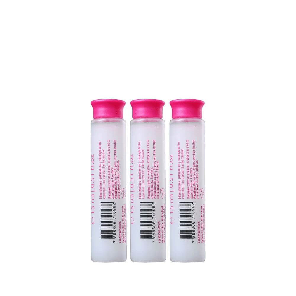Kit Cadiveu Glamour Essentials Ampola Capilar 3 x 15 ml