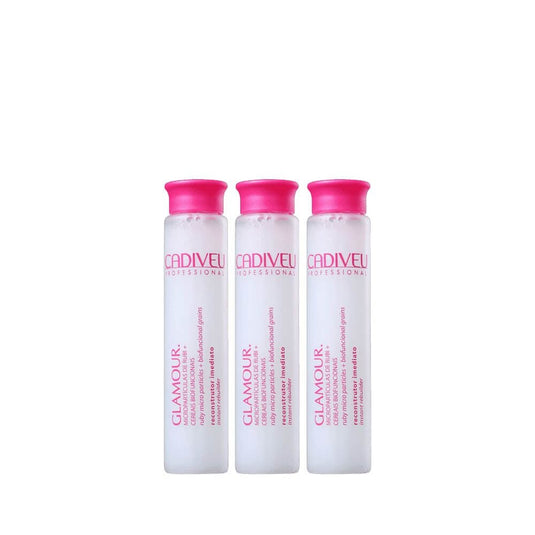 Kit Cadiveu Glamour Essentials Ampola Capilar 3 x 15 ml