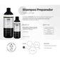 Kit Évallos Progressiva Organic + Shampoo Antiresiduo Sem Limite 2 x 400 ml