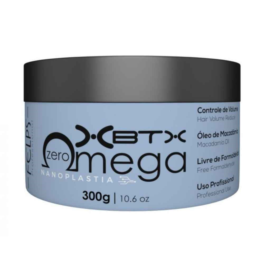 Botox Capilar Felps Omega Zero Redutor de Volume 300 g