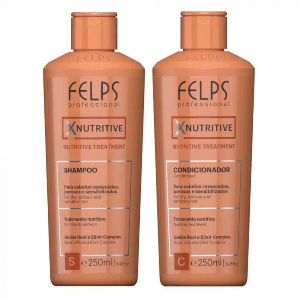 Kit Felps XNutritive Shampoo + Condicionador 250 ml