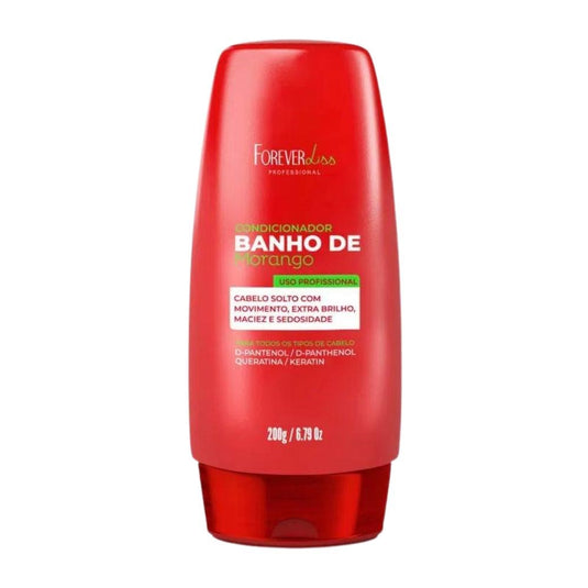 Condicionador Forever Liss Banho de Morango 200 g