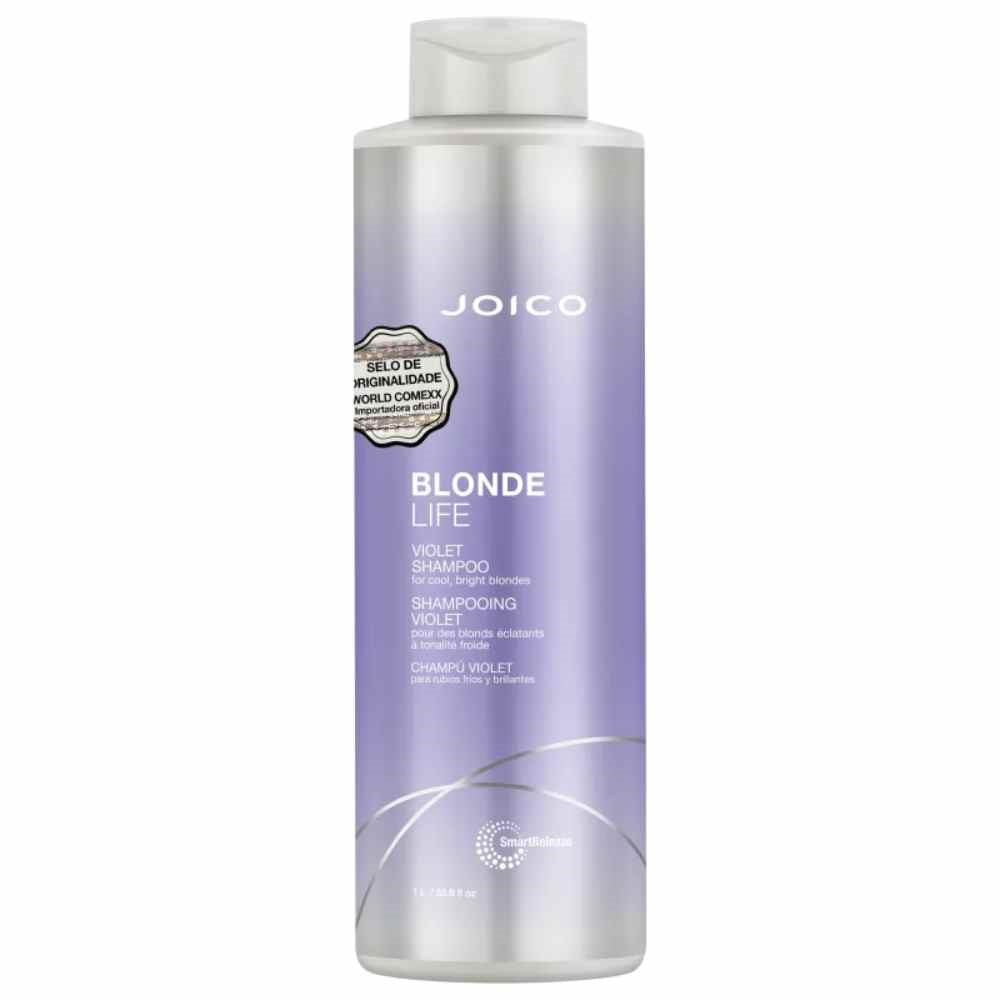Shampoo Joico Blonde Life Violet Smart Release Matizador 1 Litro