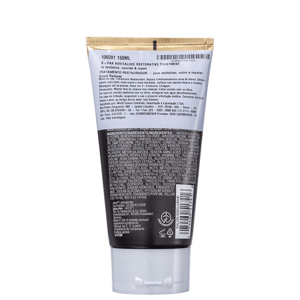 Joico K-PAK Revitaluxe Bio Advance Tratamento Restaurador 150 ml