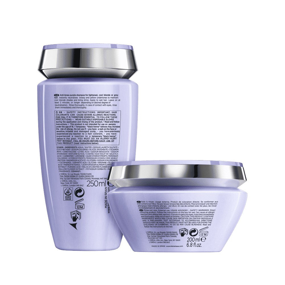 Kit Kérastase Blond Absolu Ultra-Violet Duo (Shampoo + Máscara)