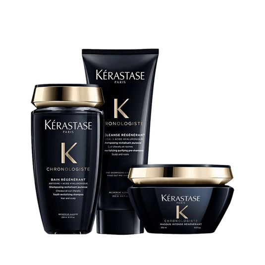 Kit Kérastase Chronologiste Intense Régénérant (Pré-Shampoo + Shampoo + Máscara)