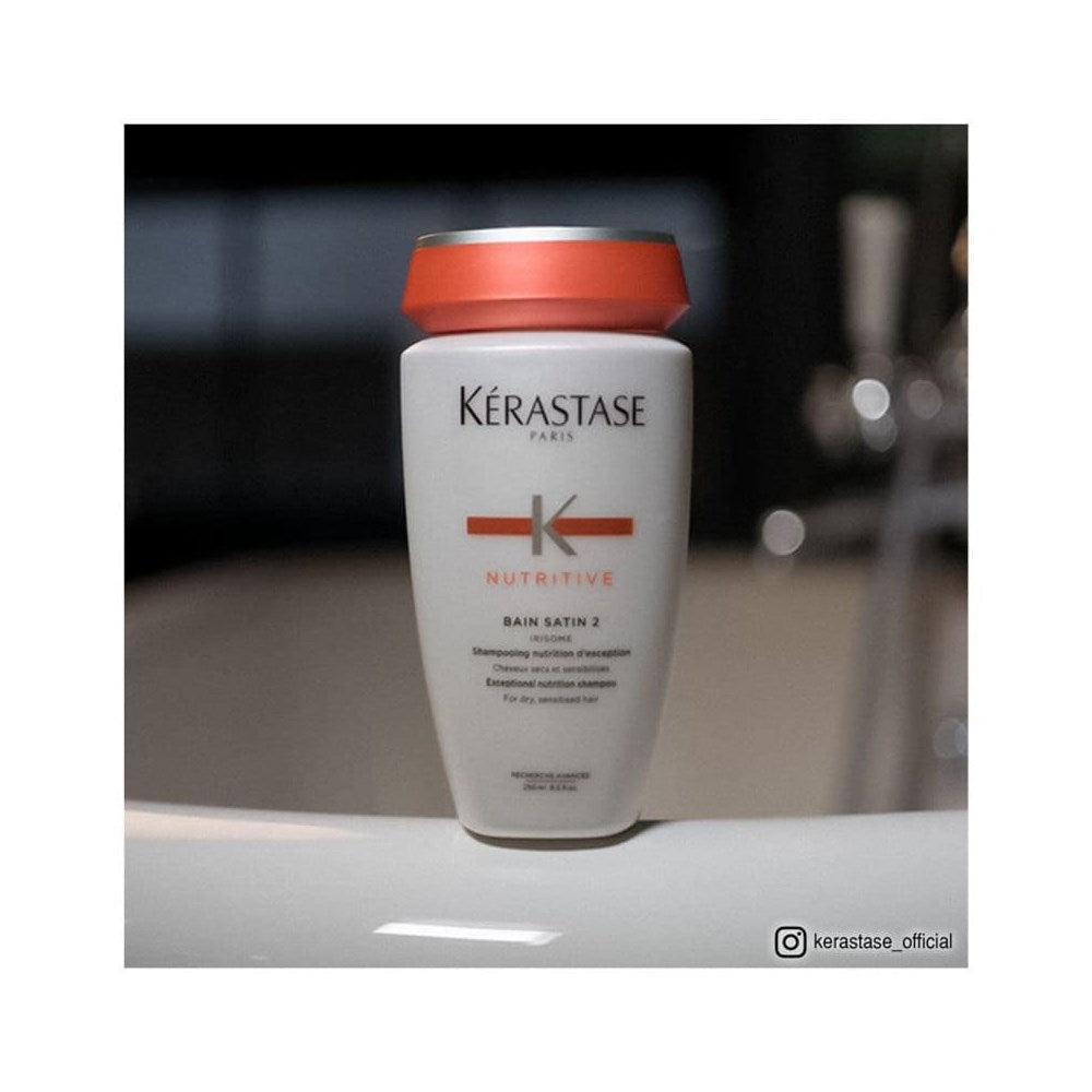 Kit Kérastase Nutritive Satin 2 Shampoo 250 ml + Fondant Magistral 200 ml + Máscara Grossos 200 ml