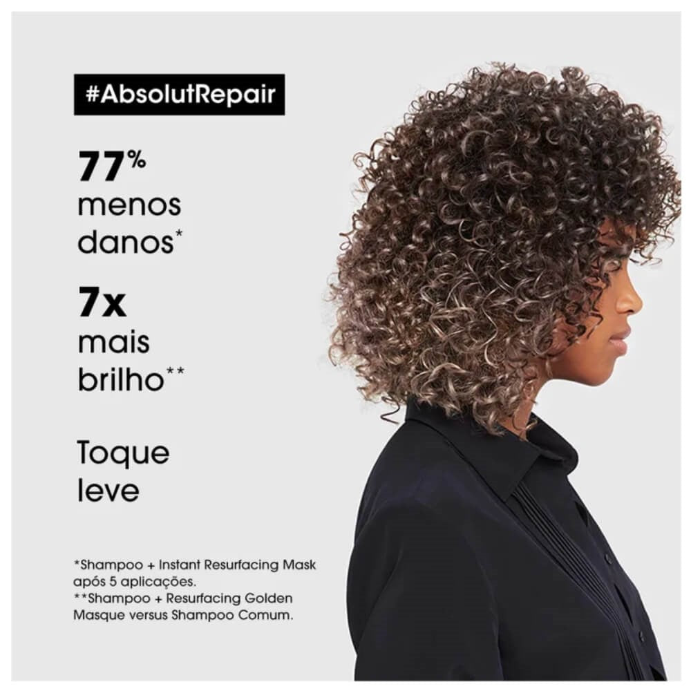 Máscara Loreal Absolut Repair Gold Quinoa Toque Leve 250 g