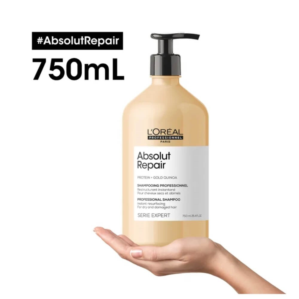 Shampoo Loreal Absolut Repair Gold Quinoa 750 ml