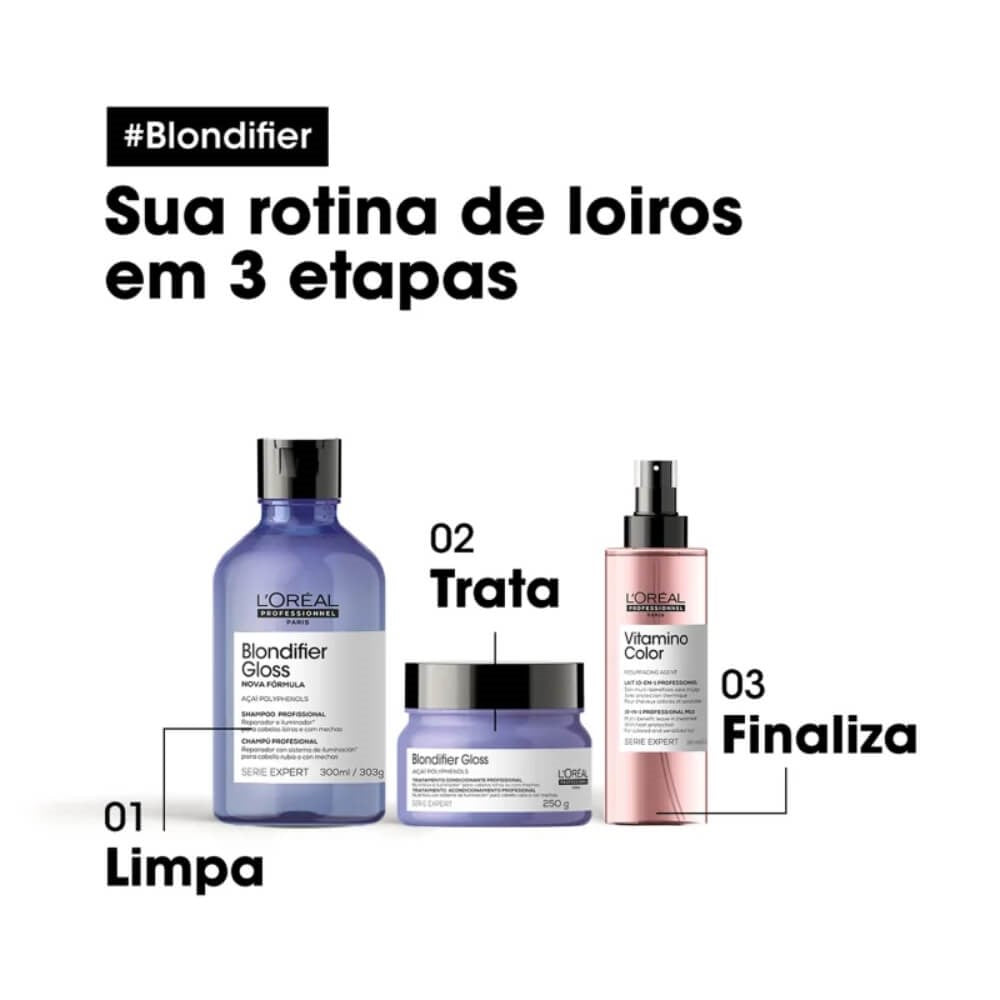 Shampoo Loreal Blondifier Gloss 300 ml