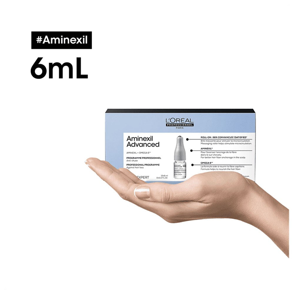 Kit Loreal Aminexil Advanced Ampola (3 x 6 ml)