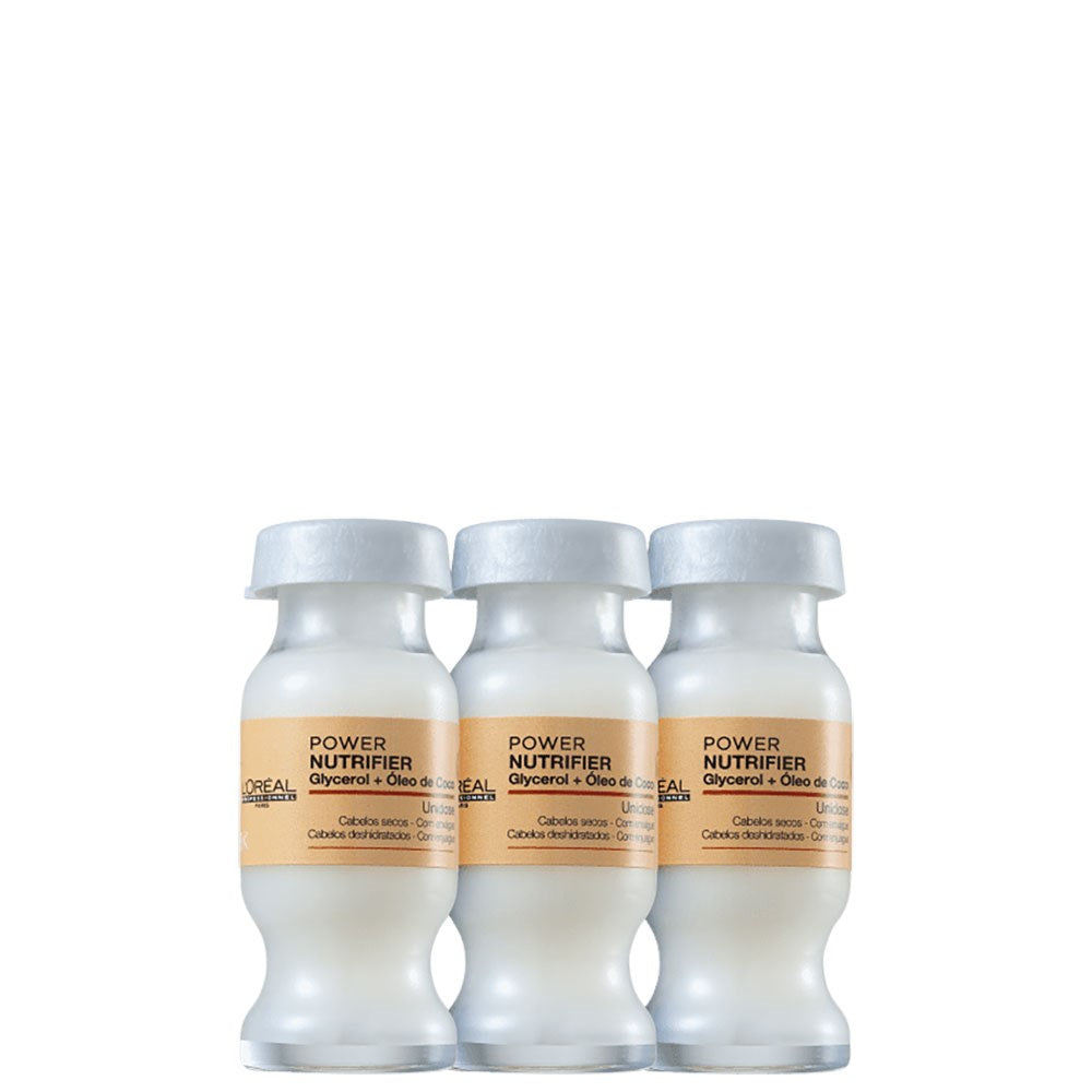 Kit Loreal Nutrifier Powerdose Ampola 3 x 10 ml