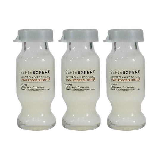 Kit Loreal Nutrifier Powerdose Ampola 3 x 10 ml