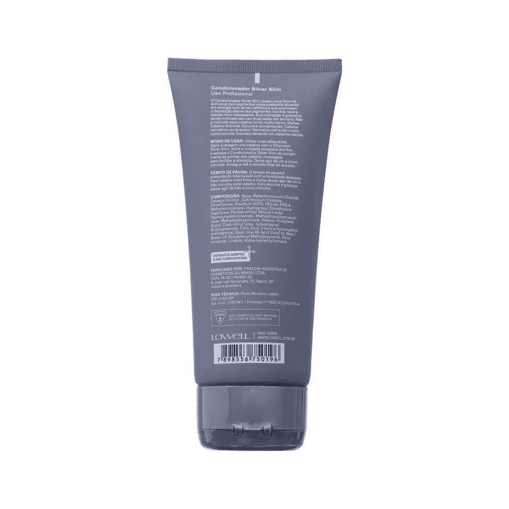 Condicionador Lowell Silver Slim 200 ml