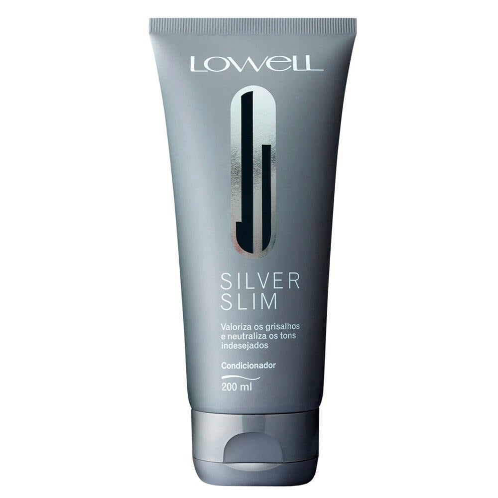 Condicionador Lowell Silver Slim 200 ml