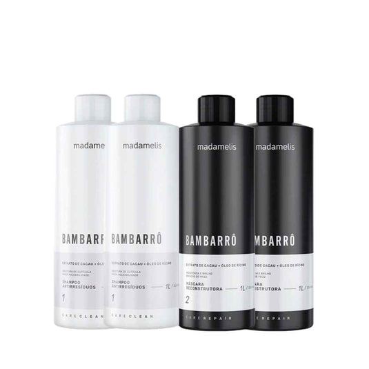 Kit Madamelis Bambarro Escova Progressiva 2 (2 X 1 Litro)