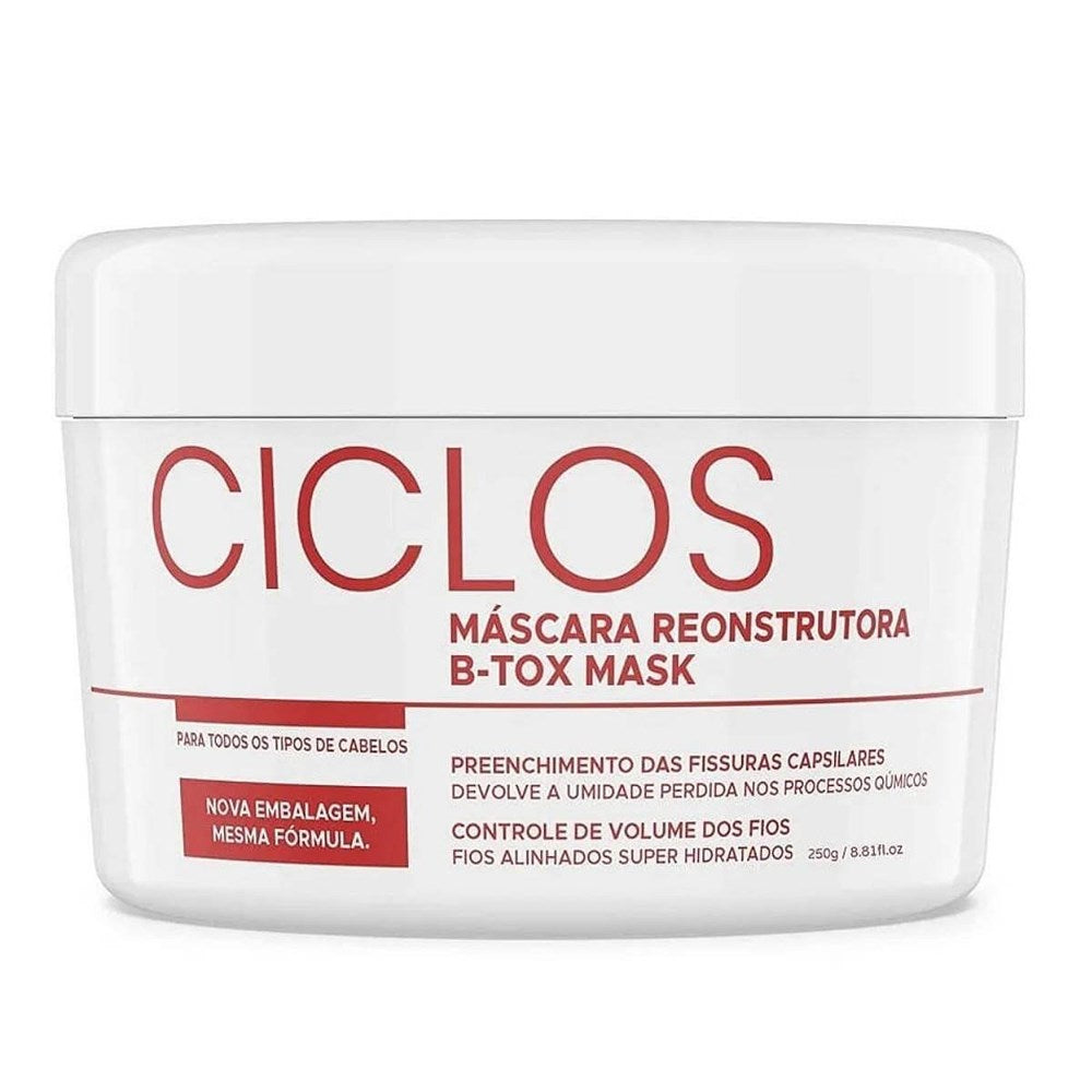 Botox Capilar Capilar Portier Ciclos B-Tox Máscara Reconstrutora 250 g