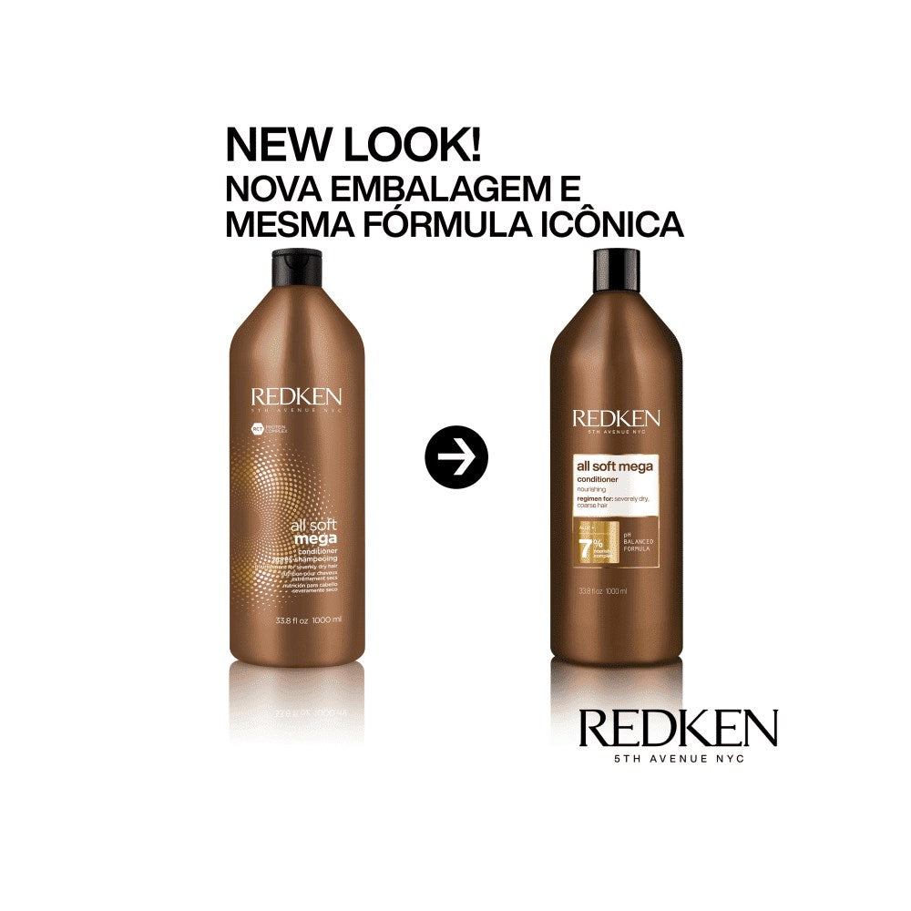 Condicionador Redken All Soft Mega 1 Litro