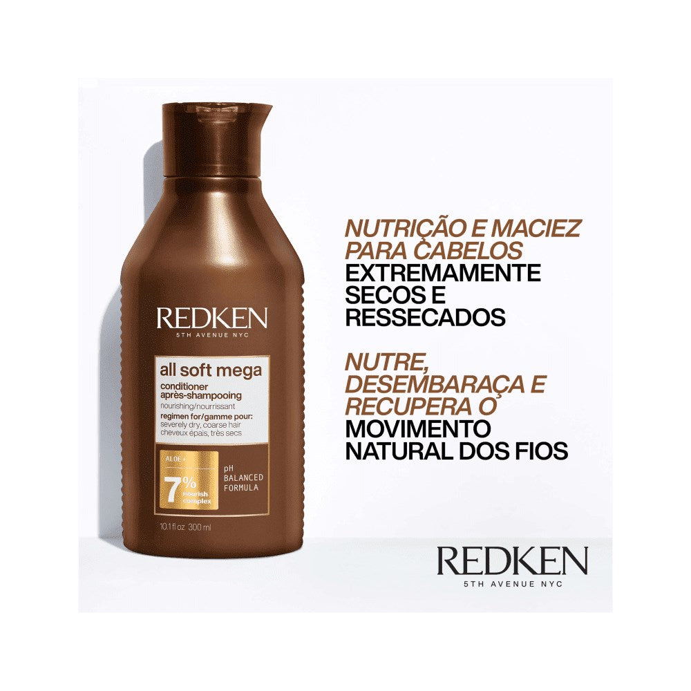 Condicionador Redken All Soft Mega 300 ml