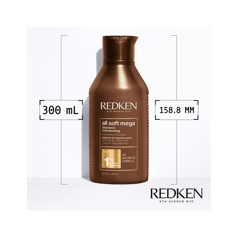 Shampoo Redken All Soft Mega 300 ml