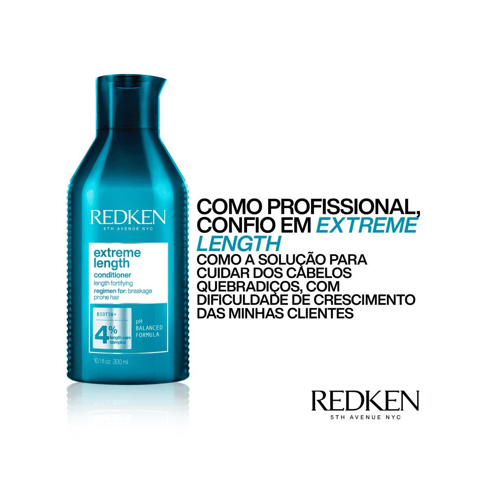 Condicionador Redken Extreme Length 300 ml