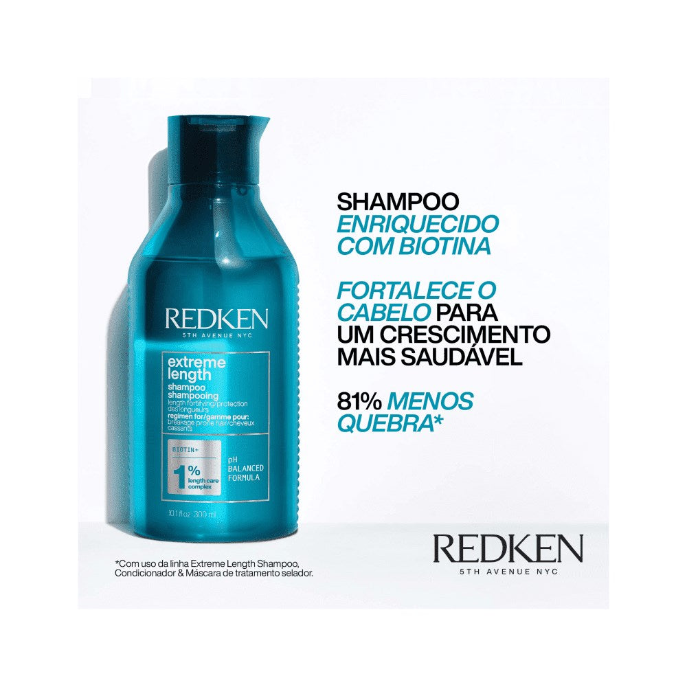 Shampoo Redken Extreme Length 300 ml