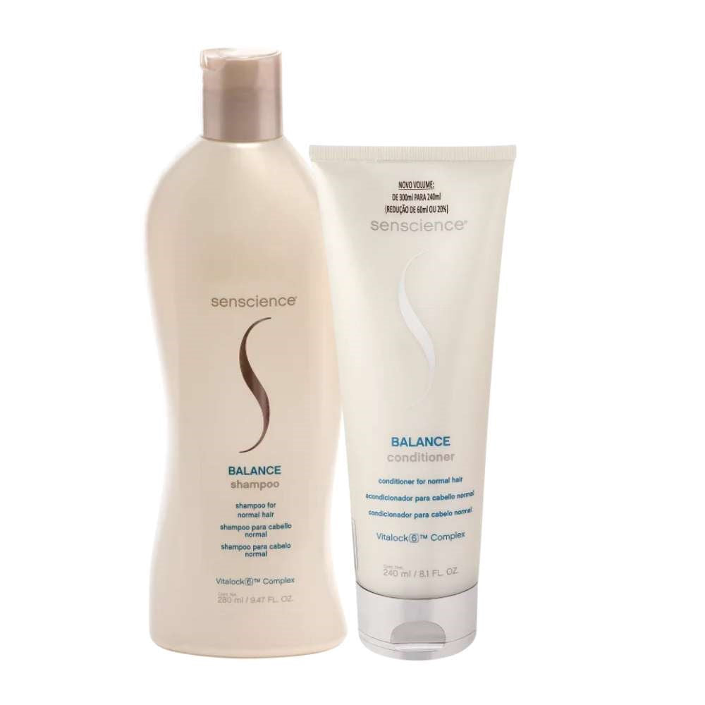 Kit Senscience Balance Shampoo 280 ml + Condicionador 240 ml