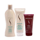 Kit Senscience Silk Moisture Shampoo 280 ml + Condicionador 240 ml + Moisture Lock 150 ml