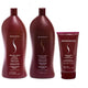 Kit Senscience True Hue Violet Shampoo + Condicionador 1 Litro + Inner Restore Intensif 150 ml