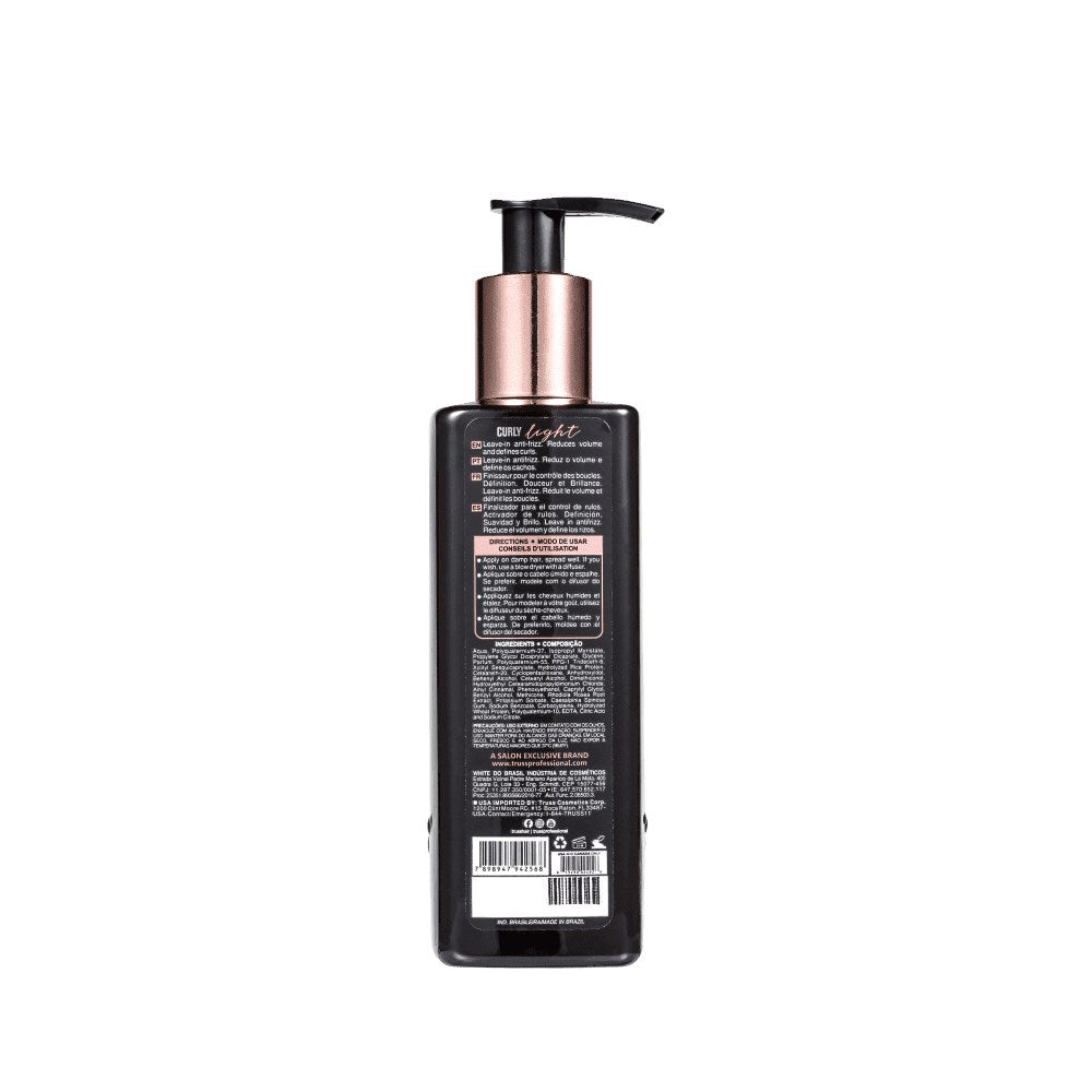 Ativador de Cachos Truss Curly Light para Cabelo Cacheado 250 ml
