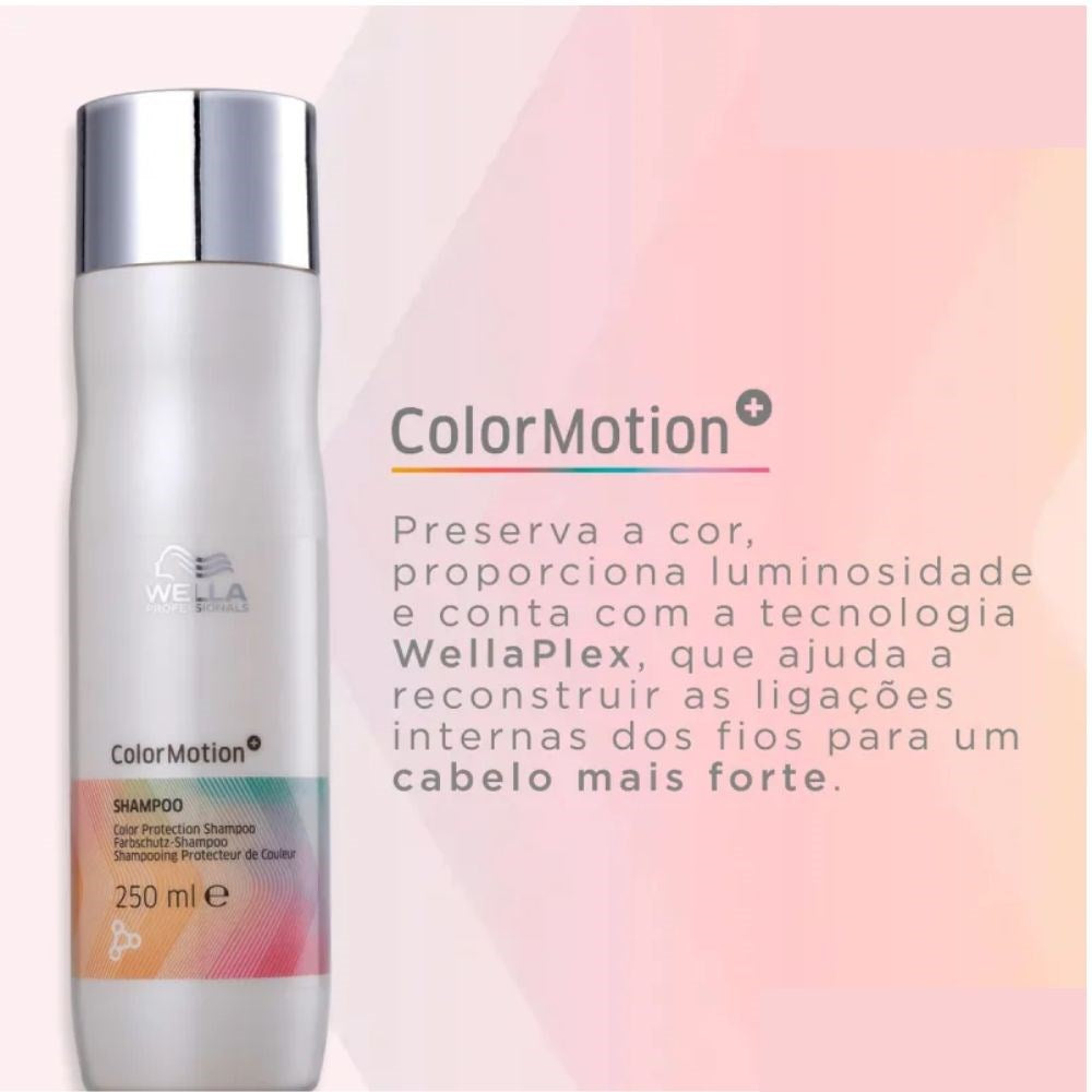 Shampoo Wella Color Motion+ 250 ml